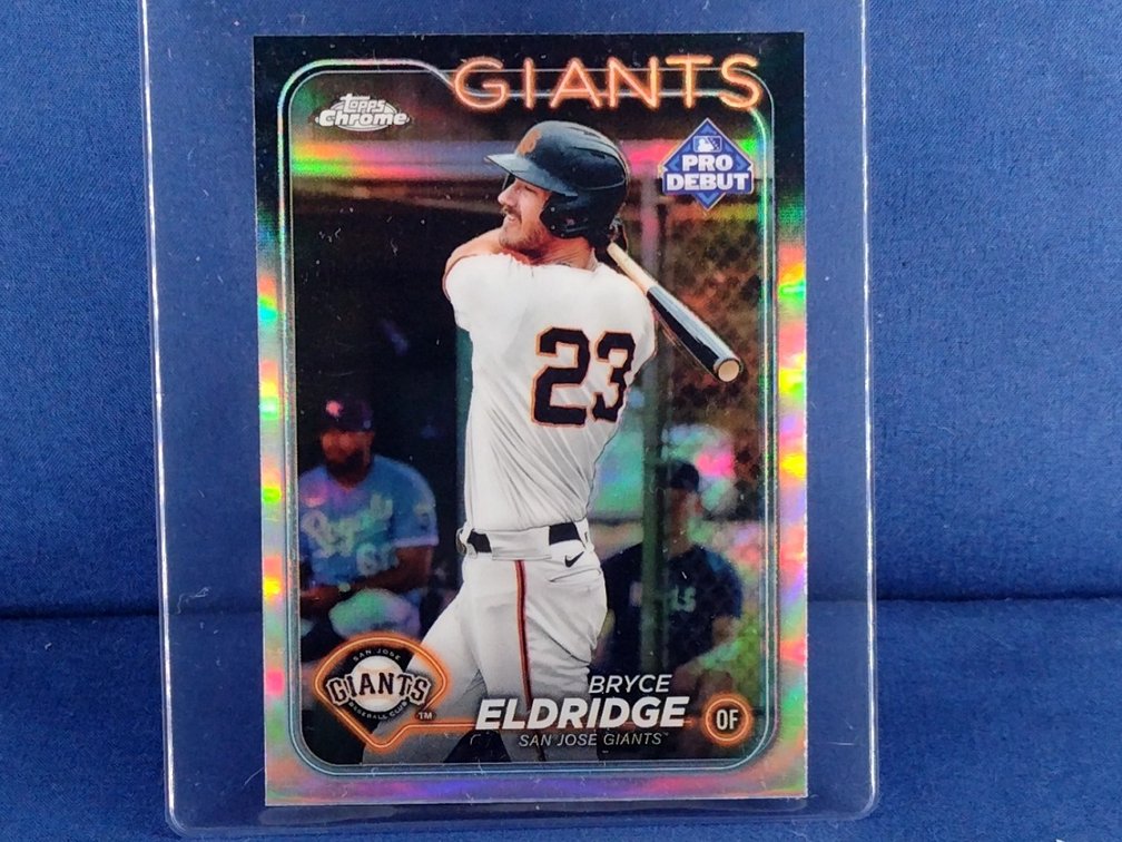 2025 Topps Pro Debut #PDC-63 Bryce Eldridge refractor