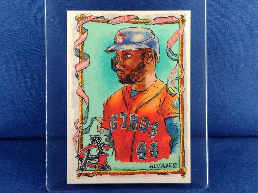 2025 Topps Shoebox Treasures #31 Yordan Alvarez - "2023 Topps Allen & Ginter" throwback
