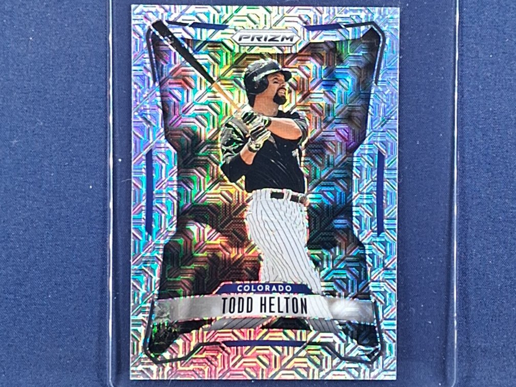 2026 Panini Prizm #162 Todd Helton 3/25