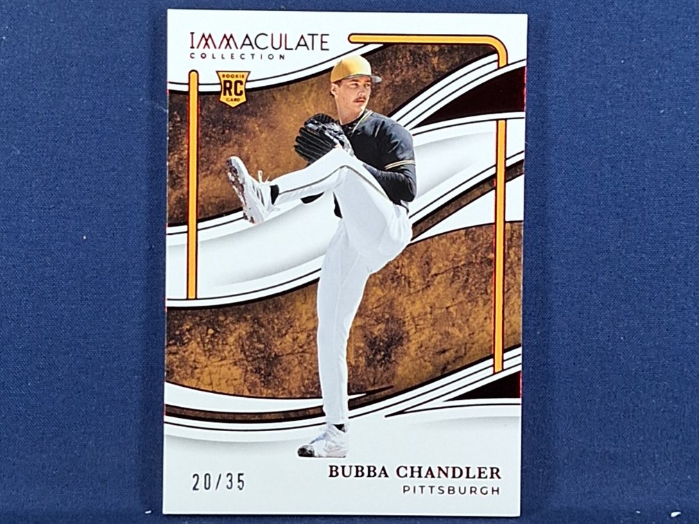 2026 Panini Immaculate Collection #30 Bubba Chandler RC 20/35