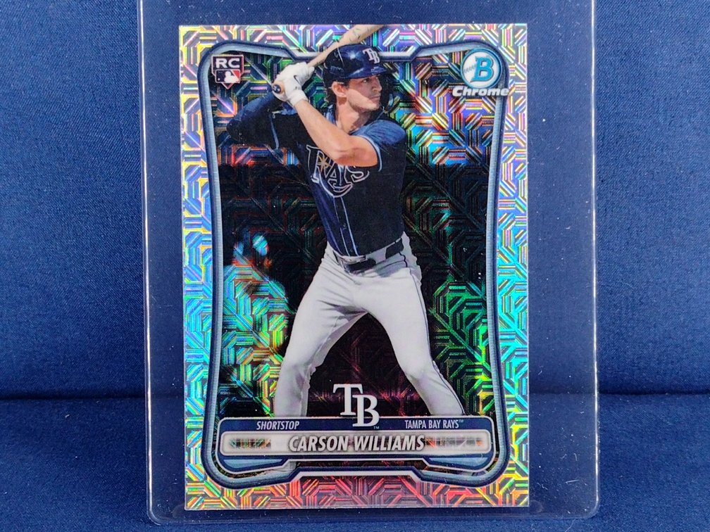 2026 Bowman #39 Carson Williams RC - mojo refractor