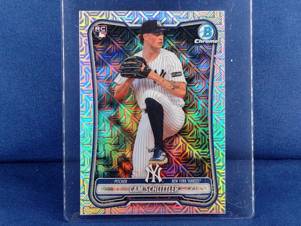 2026 Bowman #53 Cam Schlittler RC - mojo refractor
