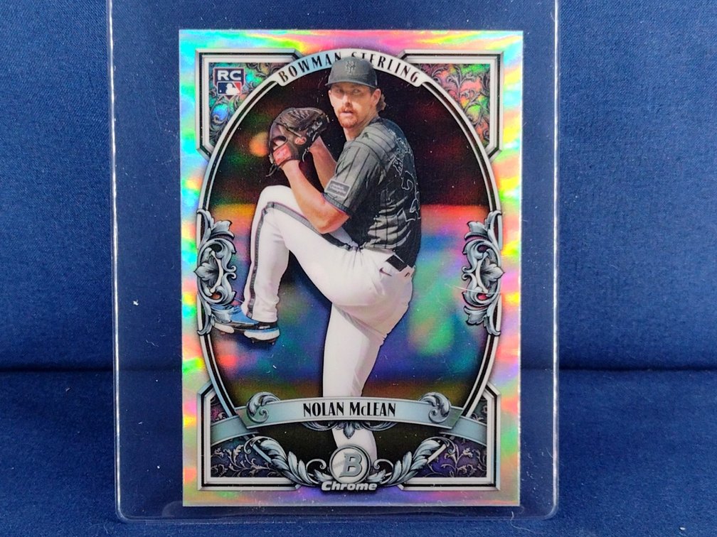 2026 Bowman #BST-8 Nolan McLean RC "Bowman Sterling" refractor
