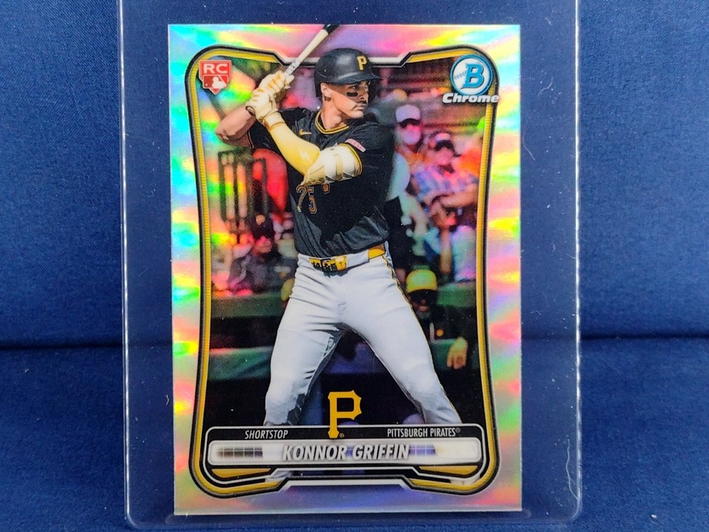 2026 Bowman Chrome #1 Konnor Griffin RC - Red RC refractor - buyback eligible