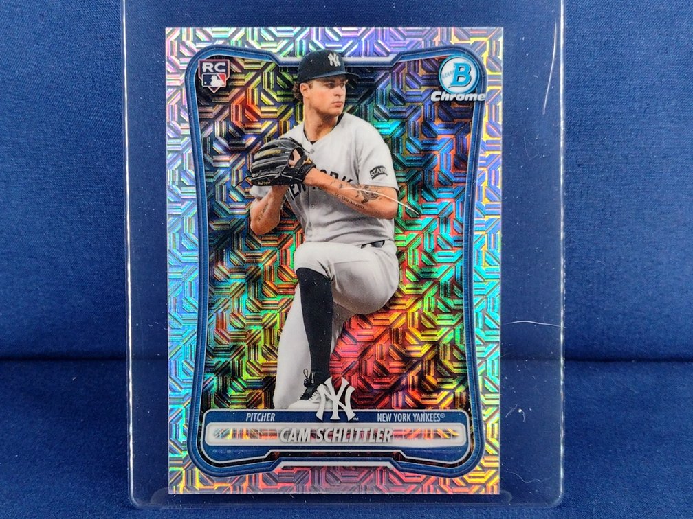 2026 Bowman Chrome #29 Cam Schlittler RC - mojo refractor