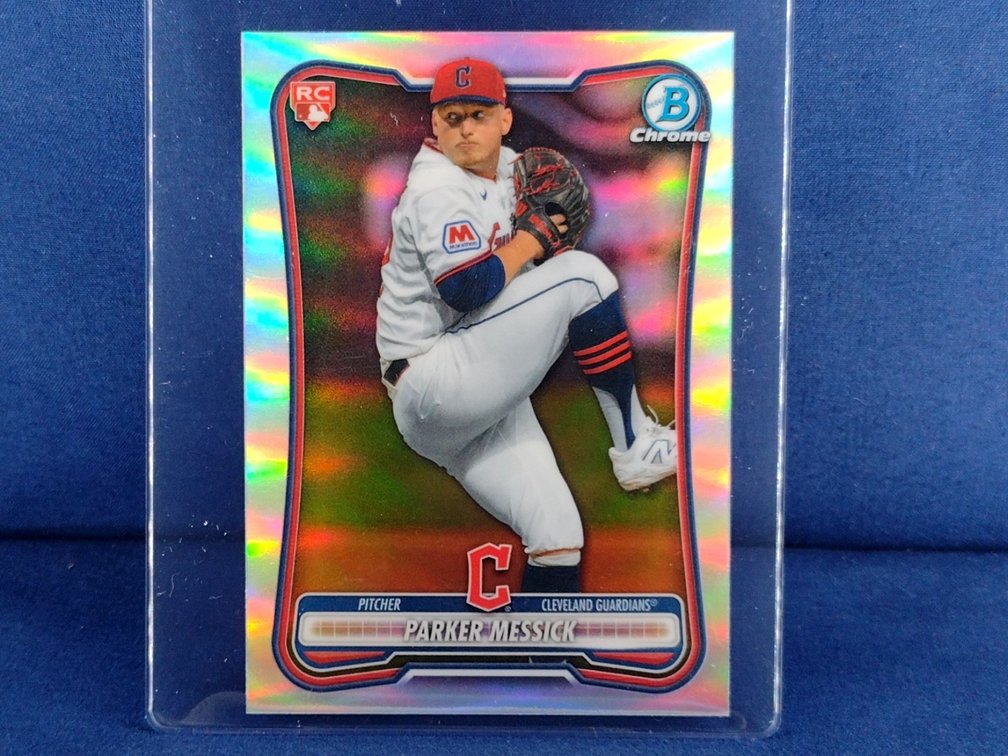 2026 Bowman Chrome #3 Parker Messick RC - Red RC refractor - buyback eligible