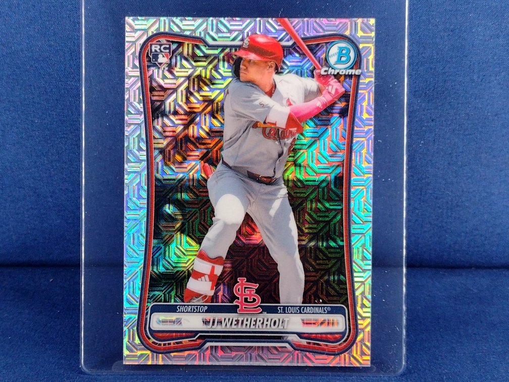 2026 Bowman Chrome #52 JJ Wetherholt RC - mojo refractor
