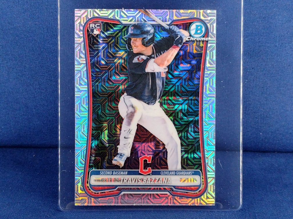 2026 Bowman Chrome #55 Travis Bazzana RC - mojo refractor