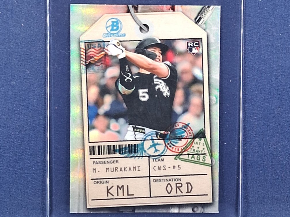 2026 Bowman Chrome #TT-15 Munetaka Murakami RC "Travel Tags" refractor