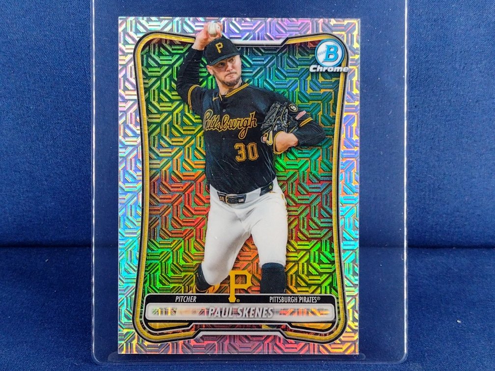 2026 Bowman Chrome #60 Paul Skenes - mojo refractor