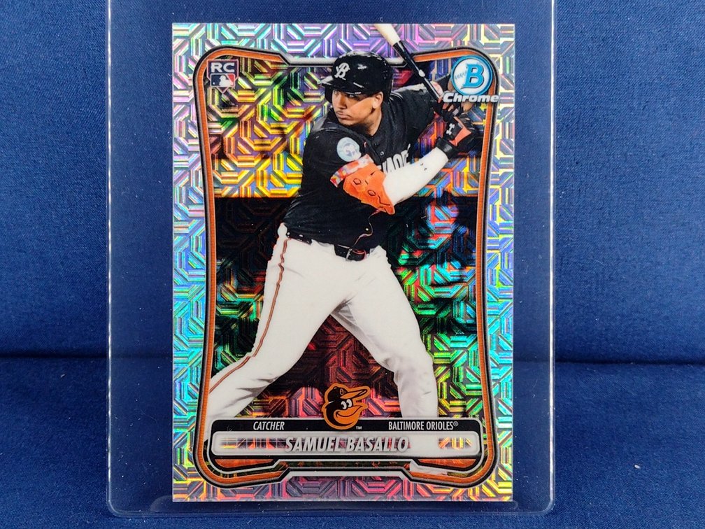 2026 Bowman Chrome #61 Samuel Basallo RC - mojo refractor