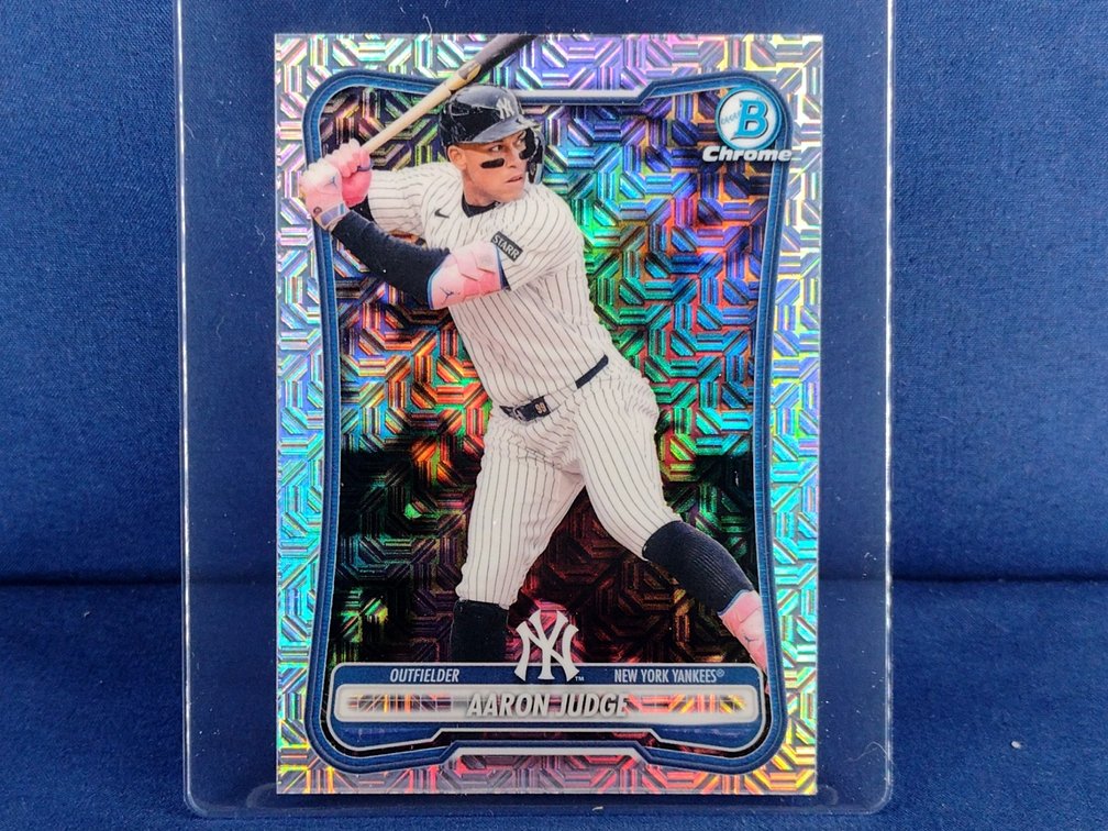 2026 Bowman Chrome #66 Aaron Judge - mojo refractor