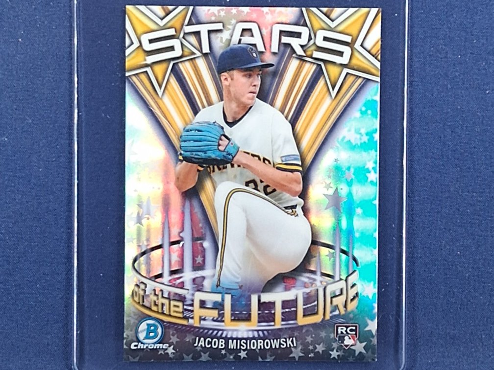 2026 Bowman Chrome #SF-6 Jacob Misiorowski RC "Stars of the Future" refractor
