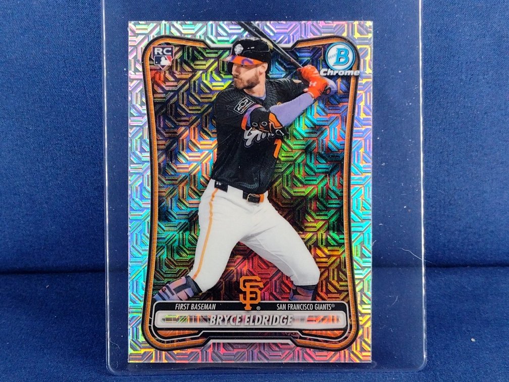 2026 Bowman Chrome #78 Bryce Eldridge RC - mojo refractor