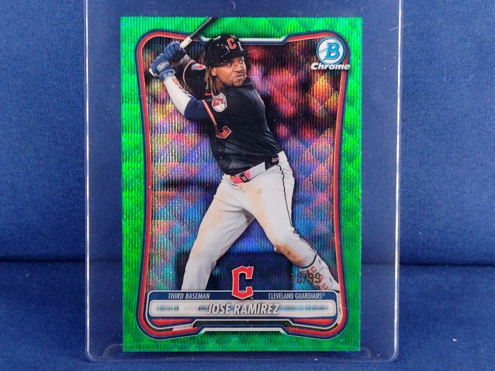 2026 Bowman Chrome #8 Jose Ramirez 18/99