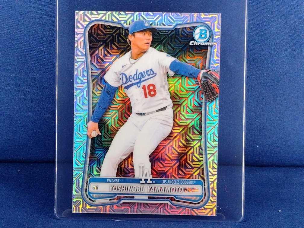 2026 Bowman Chrome #84 Yoshinobu Yamamoto - mojo refractor