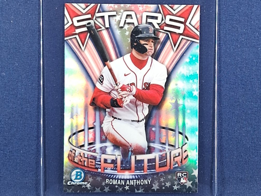 2026 Bowman Chrome #SF-1 Roman Anthony RC "Stars of the Future" refractor