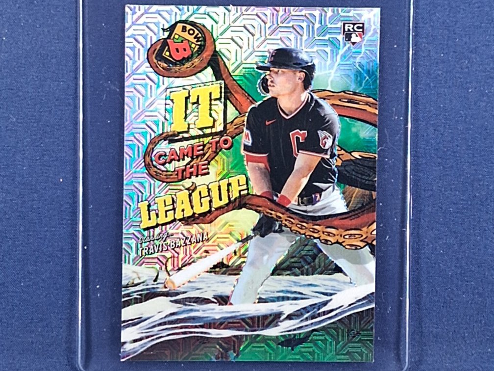 2026 Bowman Chrome #IT-5 Travis Bazzana RC - "It Came to the League" mojo refractor