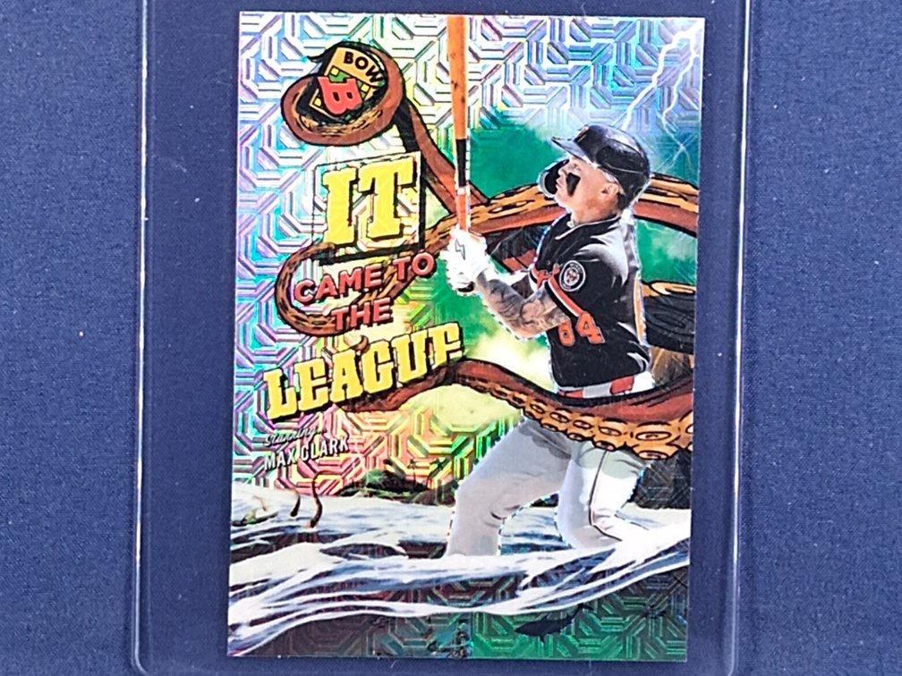 2026 Bowman Chrome #IT-20 Max Clark "it Came To The League" mojo refractor