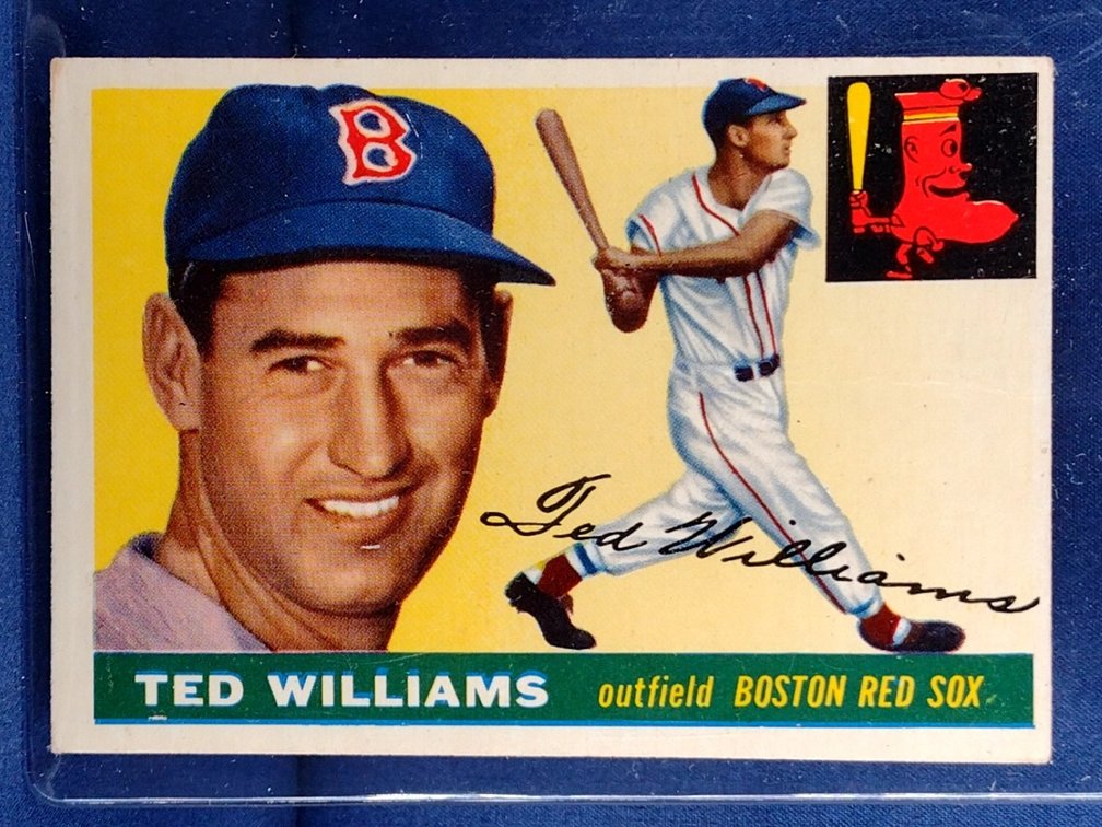 1955 Topps #2 Ted Williams - Boston Red Sox