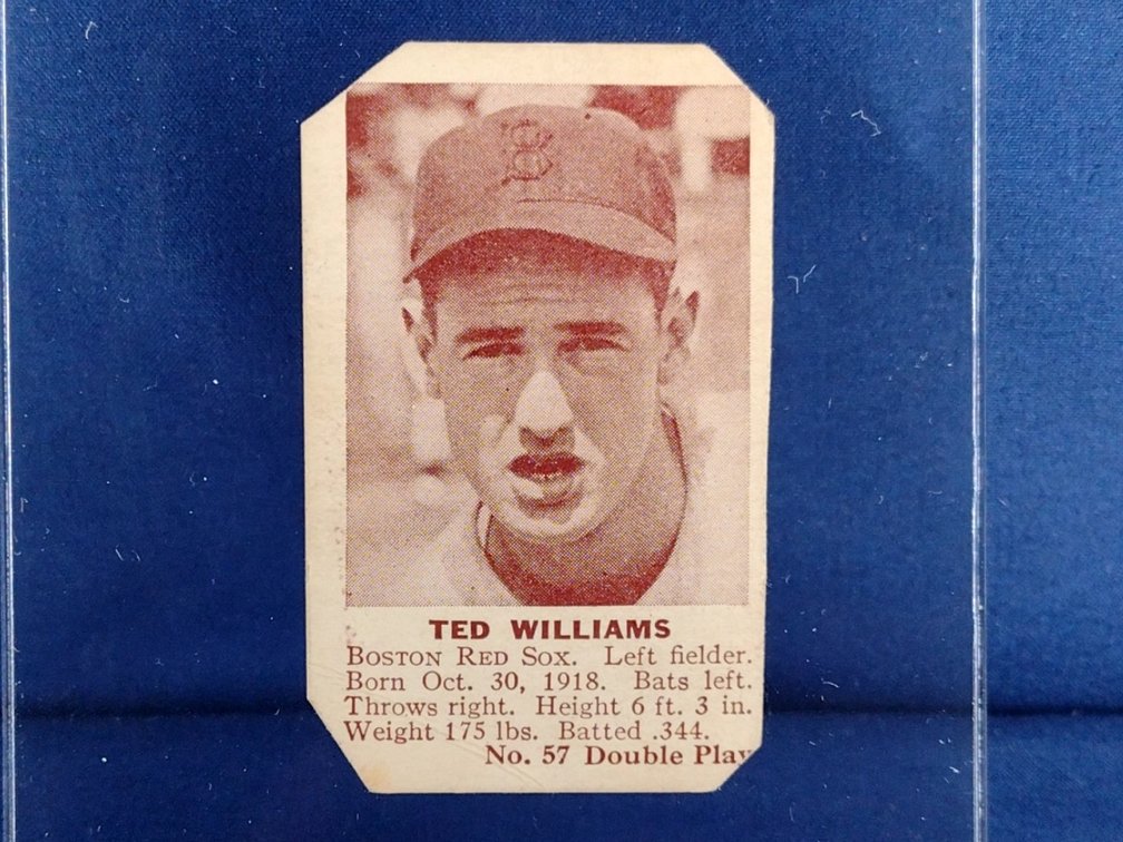 1941 Double Play #57 Ted Williams - Boston Red Sox (Single)