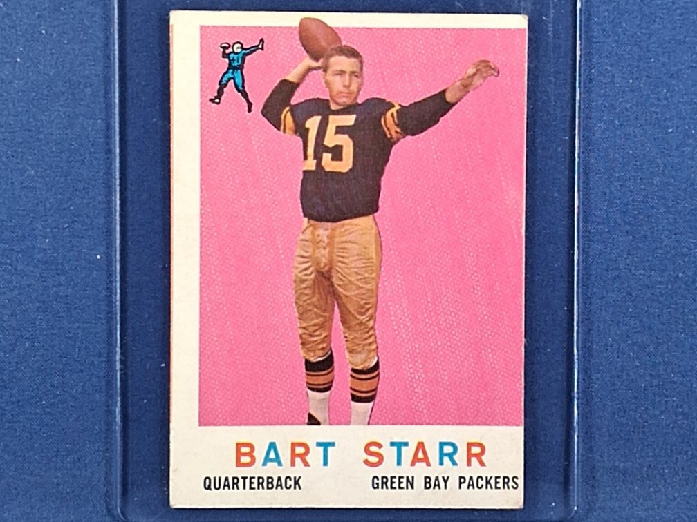 1959 Topps #23 Bart Starr - Green Bay Packers Alabama Crimson Tide