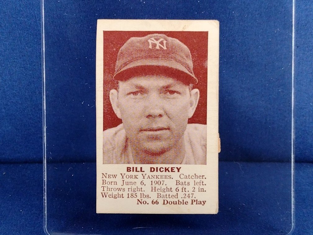 1941 Double Play #66 Bill Dickey - New York Yankees (Single)
