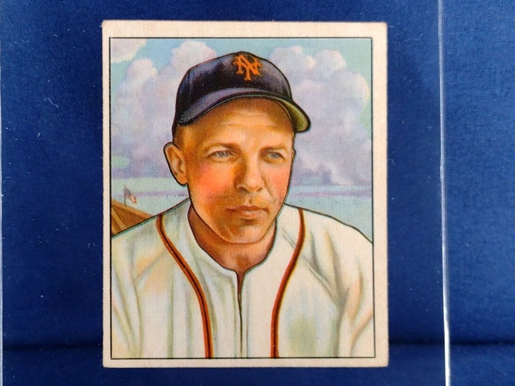 1950 Bowman #29 Eddie Stanky - New York Giants Ed