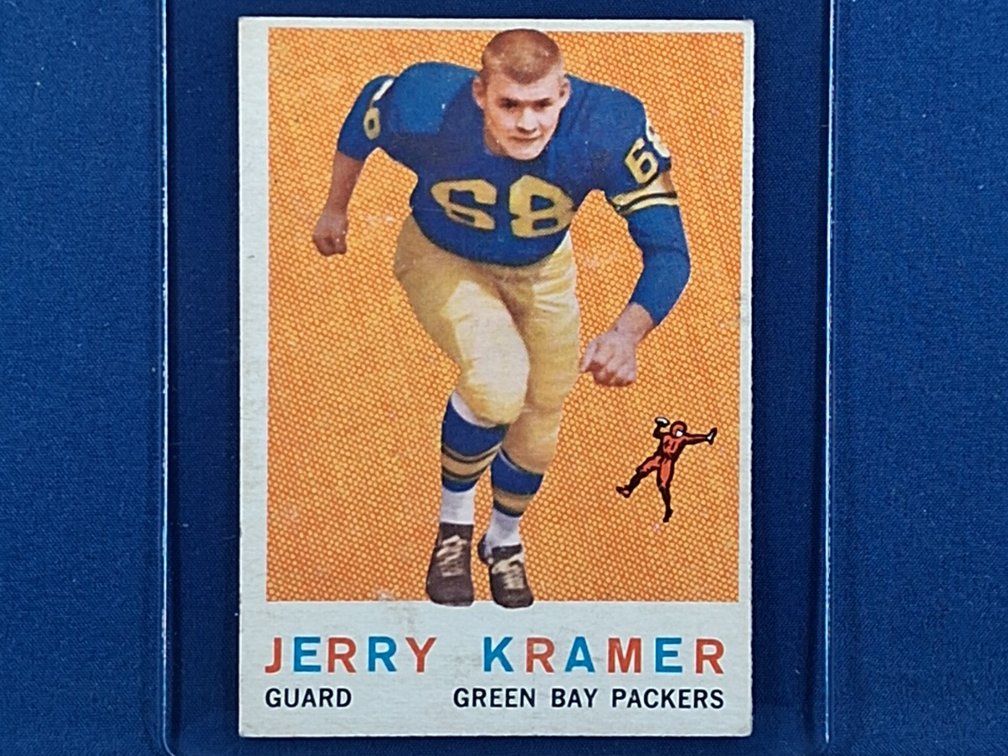 1959 Topps #116 Jerry Kramer ROOKIE CARD - Green Bay Packers
