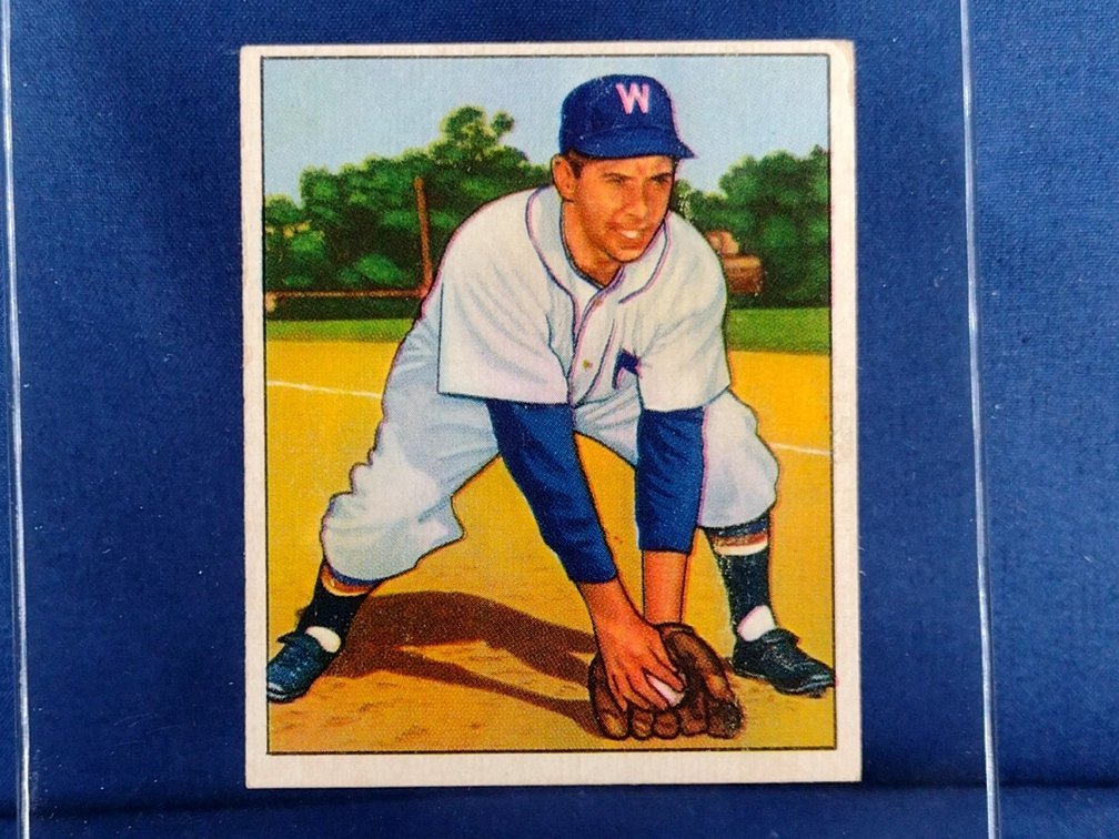 1950 Bowman #107 Sam Dente ROOKIE CARD - Washington Senators
