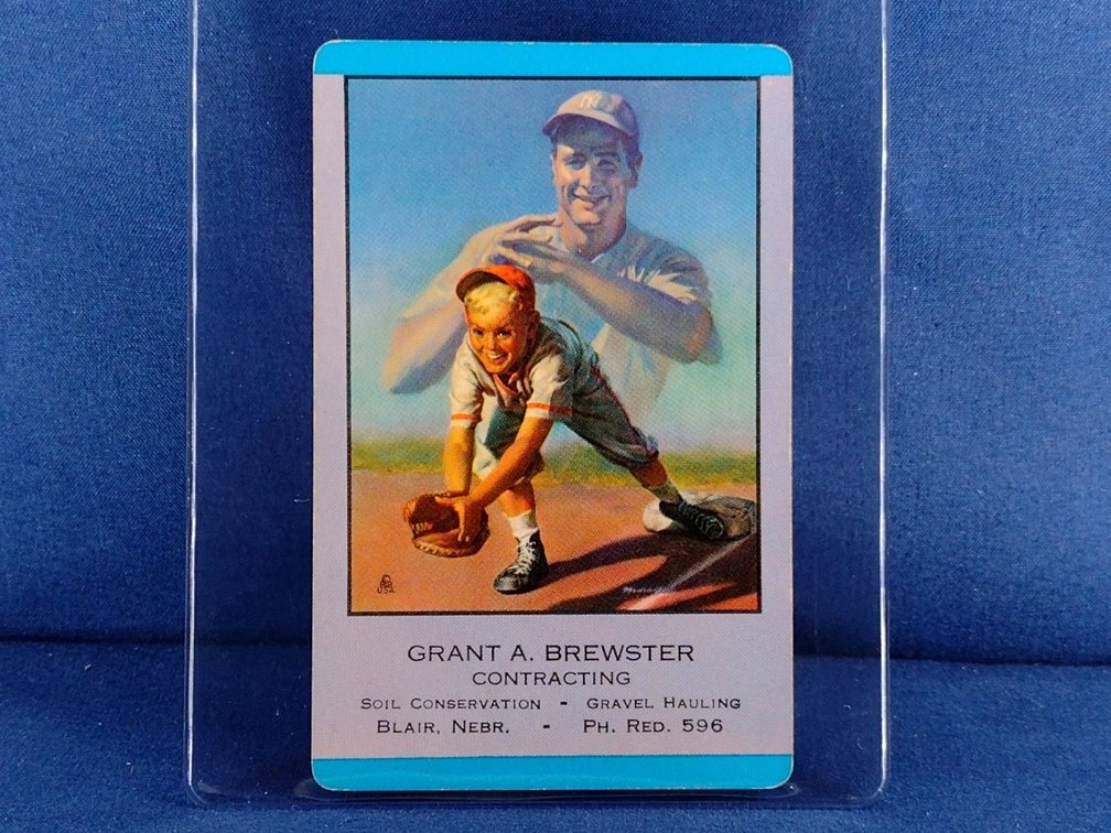 RARE 1953 Brown and Bigelow Lou Gehrig - New York Yankees