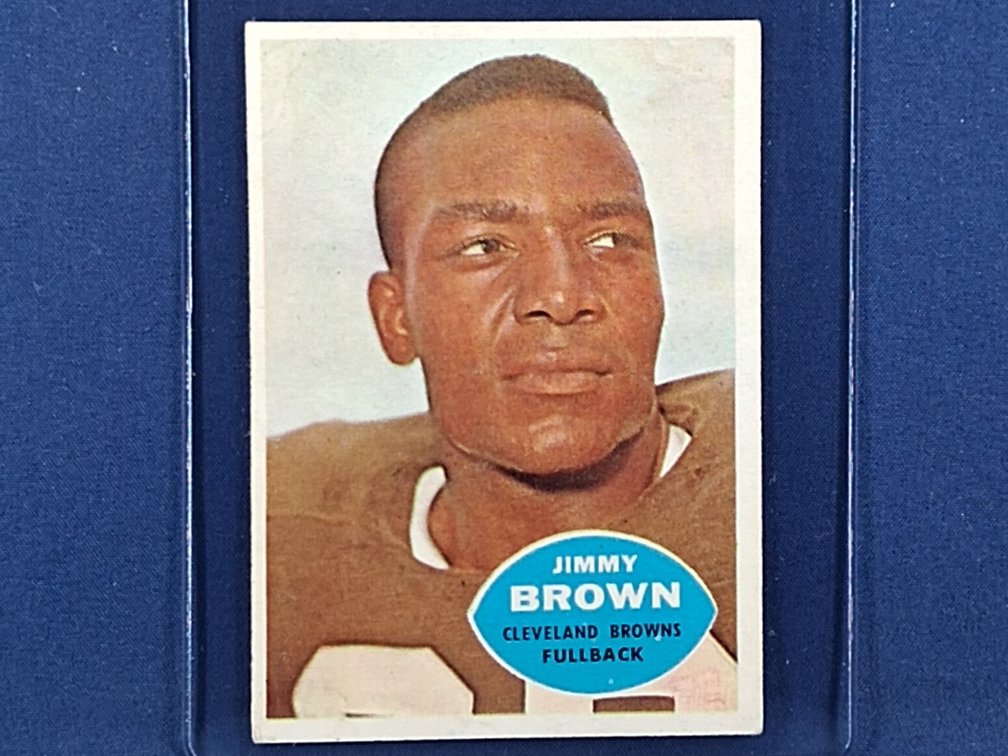 1960 Topps #23 Jim Brown - Cleveland Browns Syracuse Orange Jimmy