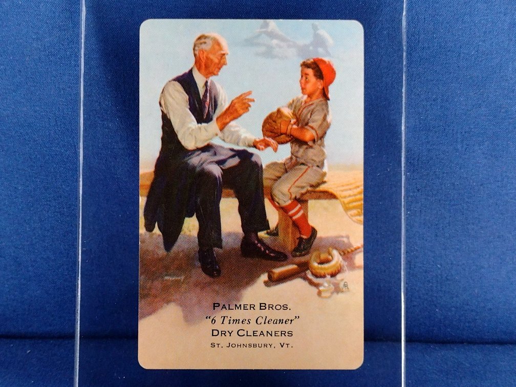 RARE 1953 Brown and Bigelow Connie Mack - Philadelphia Athletics