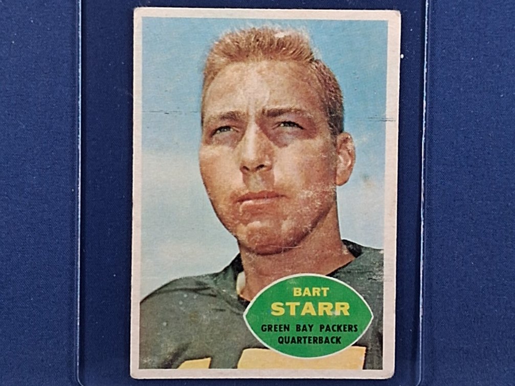 1960 Topps #51 Bart Starr - Green Bay Packers Alabama Crimson Tide