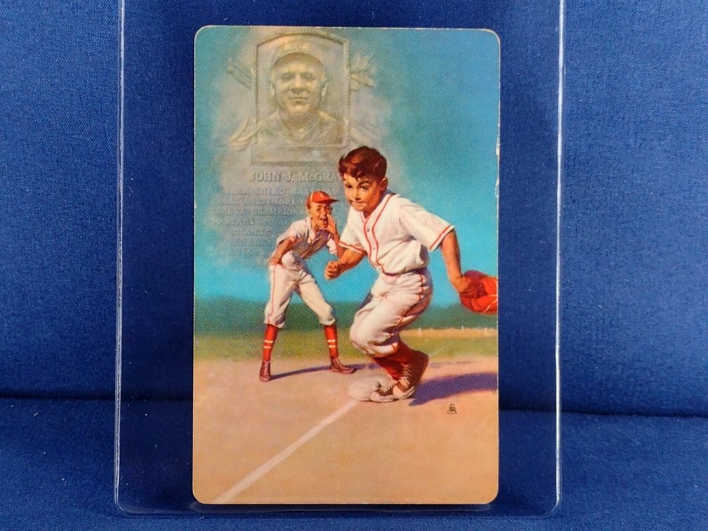 RARE 1953 Brown and Bigelow John McGraw - New York Giants
