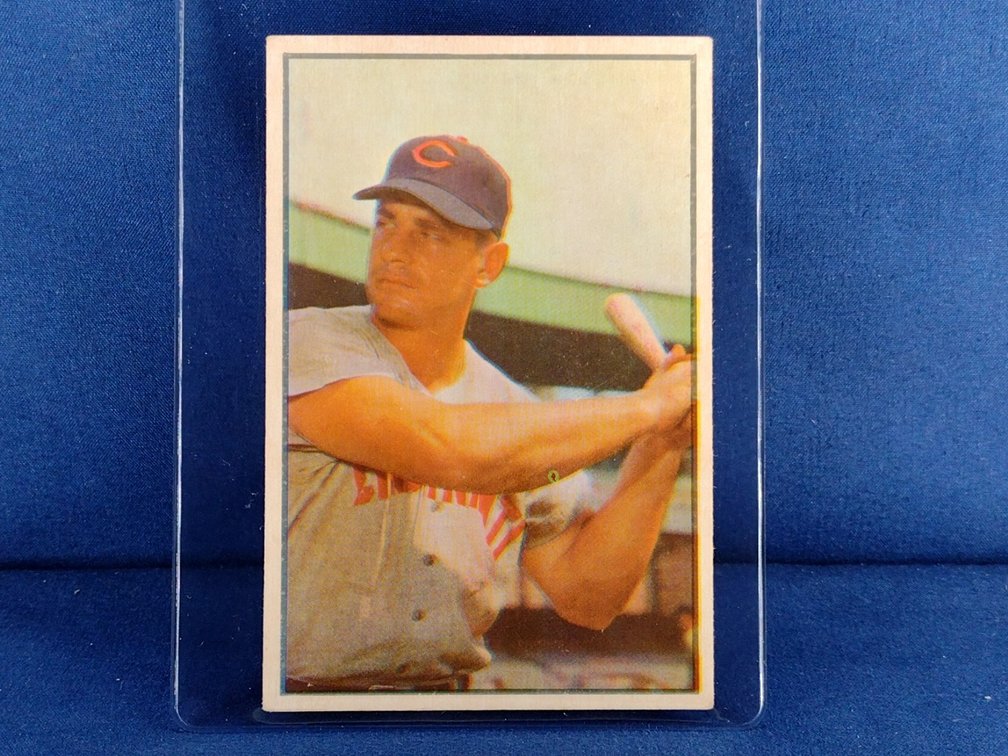 1953 Bowman Color #62 Ted Kluszewski - Cincinnati Reds