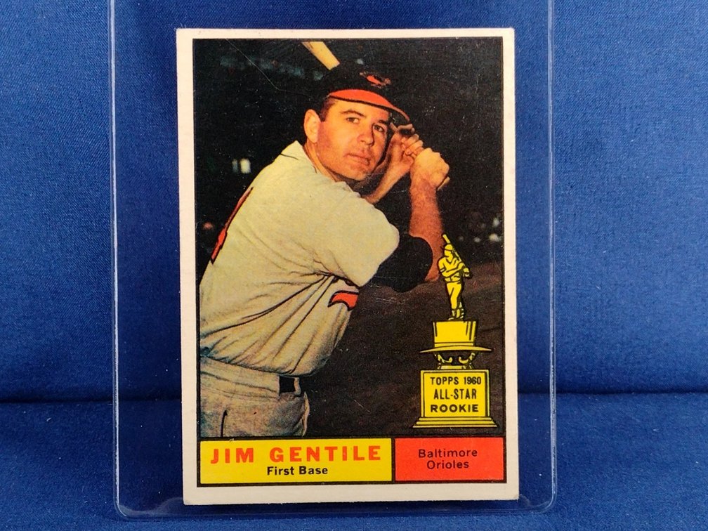 1961 Topps HIGH #559 Jim Gentile - Baltimore Orioles