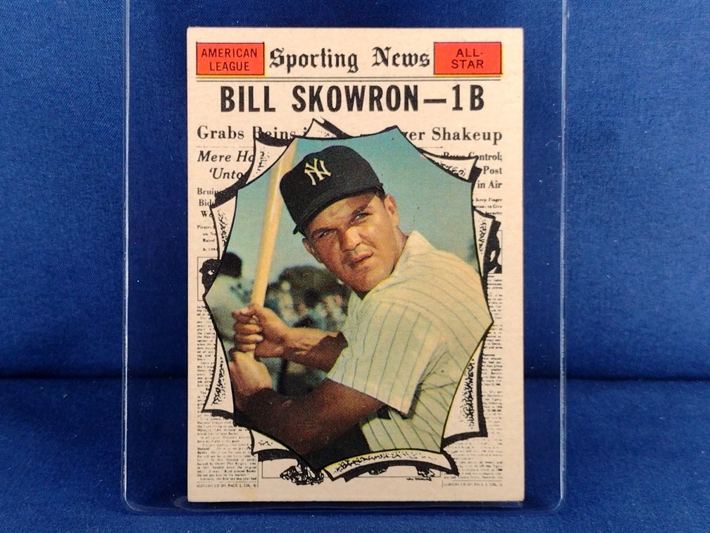 1961 Topps HIGH #568 Bill Skowron All-Star - New York Yankees