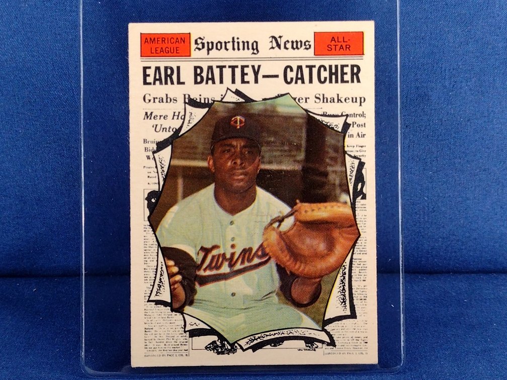 1961 Topps HIGH #582 Earl Battey All-Star - Minnesota Twins