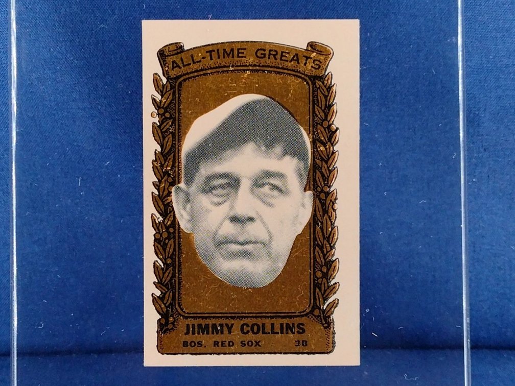 RARE 1963 Bazooka GOLD All-Time Greats #23 Jimmy Collins - Boston Red Sox Americans