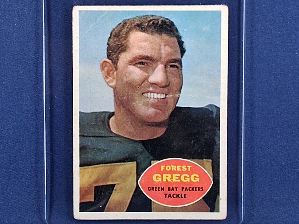 1960 Topps #56 Forrest Gregg ROOKIE CARD - Green Bay Packers SMU Southern Methodist