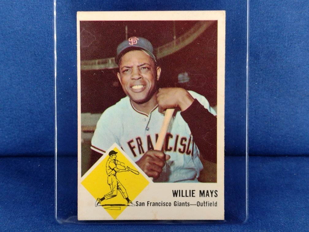 1963 Fleer Baseball #5 Willie Mays - New York San Francisco Giants