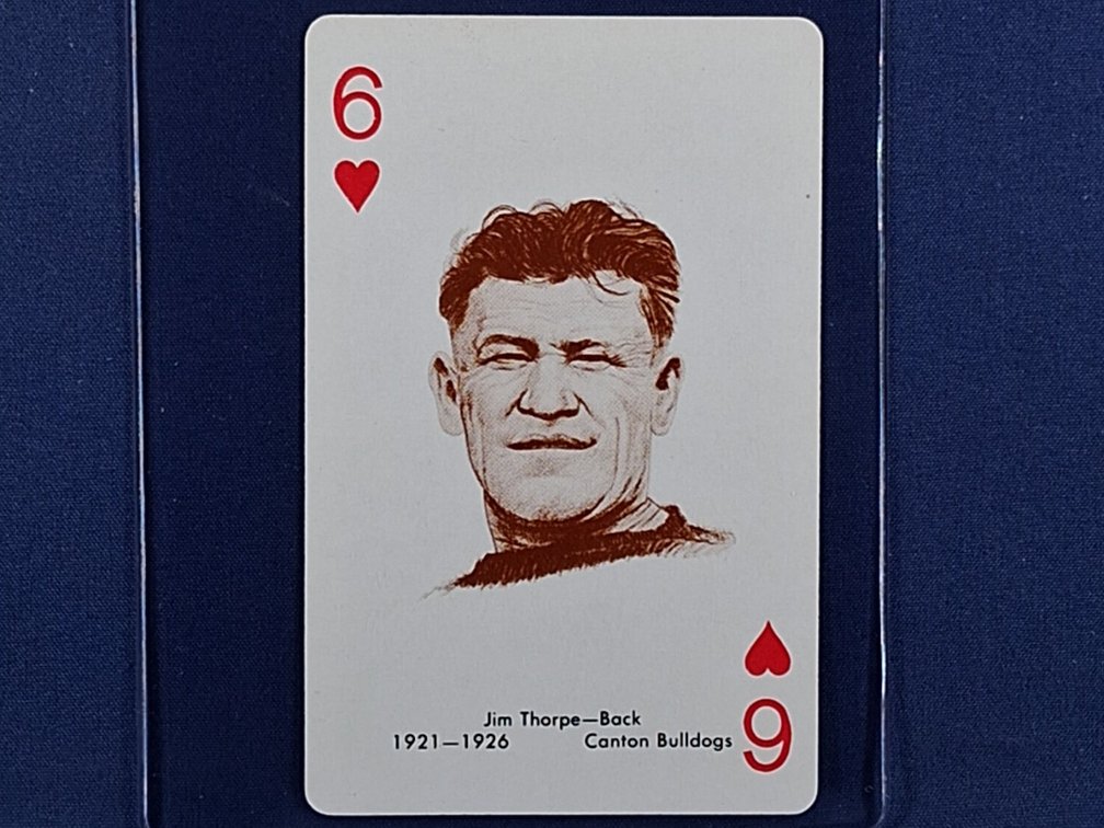 RARE 1963 Stancraft Jim Thorpe - Canton Bulldogs Carlisle Indians