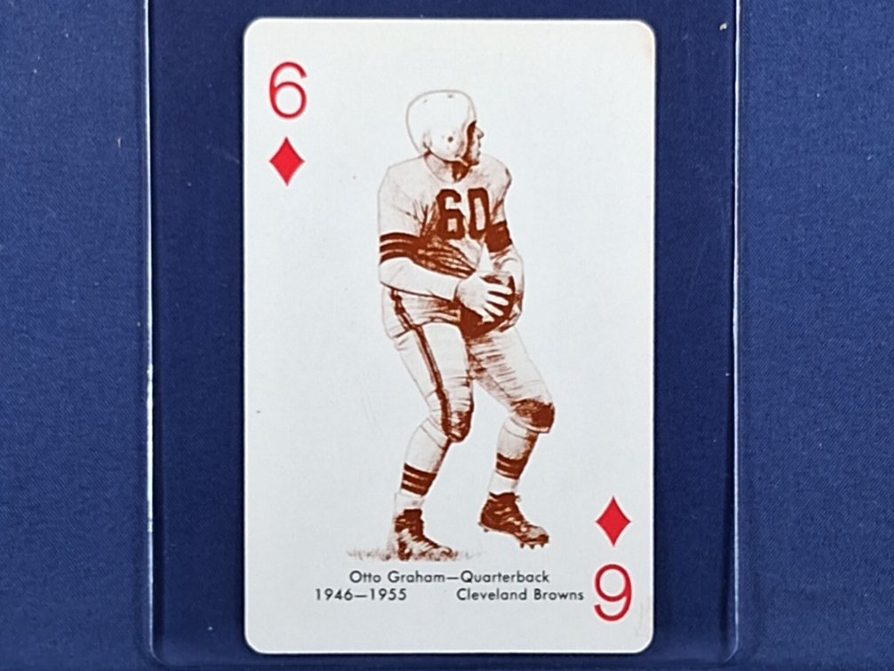 RARE 1963 Stancraft Otto Graham - Cleveland Browns Northwestern Wildcats