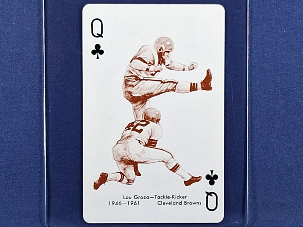 RARE 1963 Stancraft Lou Groza - Cleveland Browns Ohio State Buckeyes