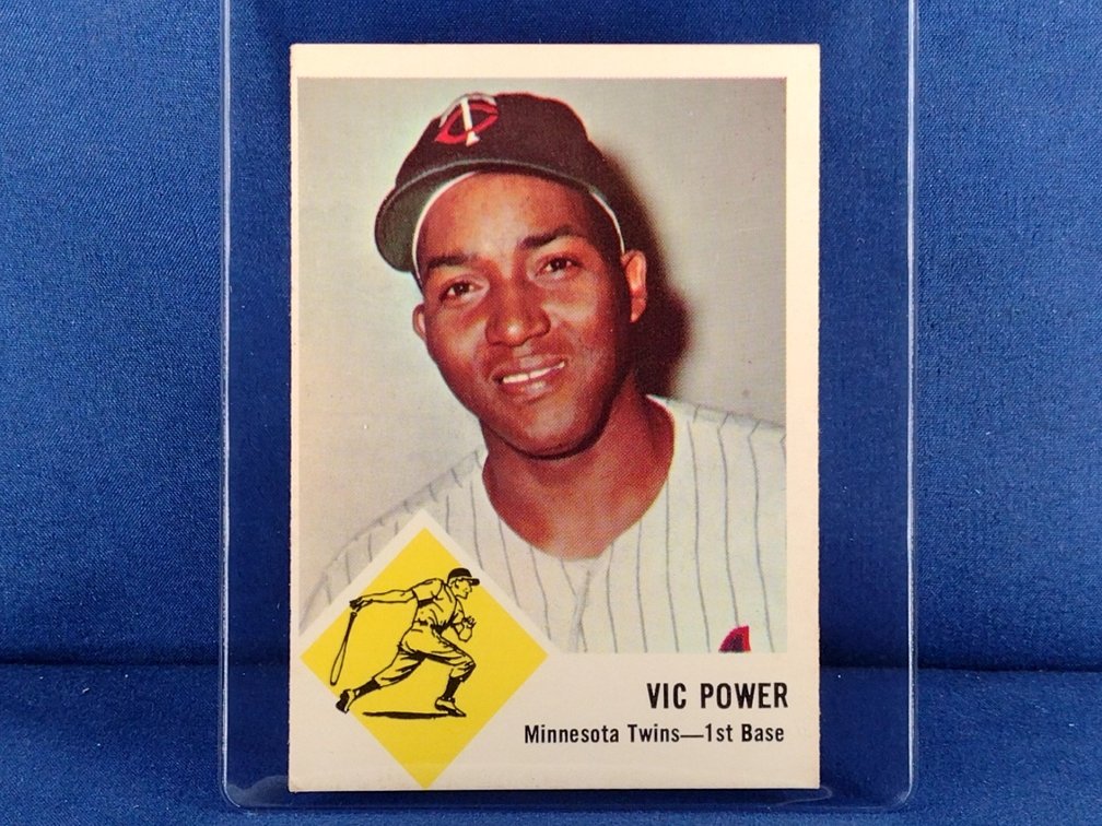 1963 Fleer Baseball #23 Vic Power - Minnesota Twins
