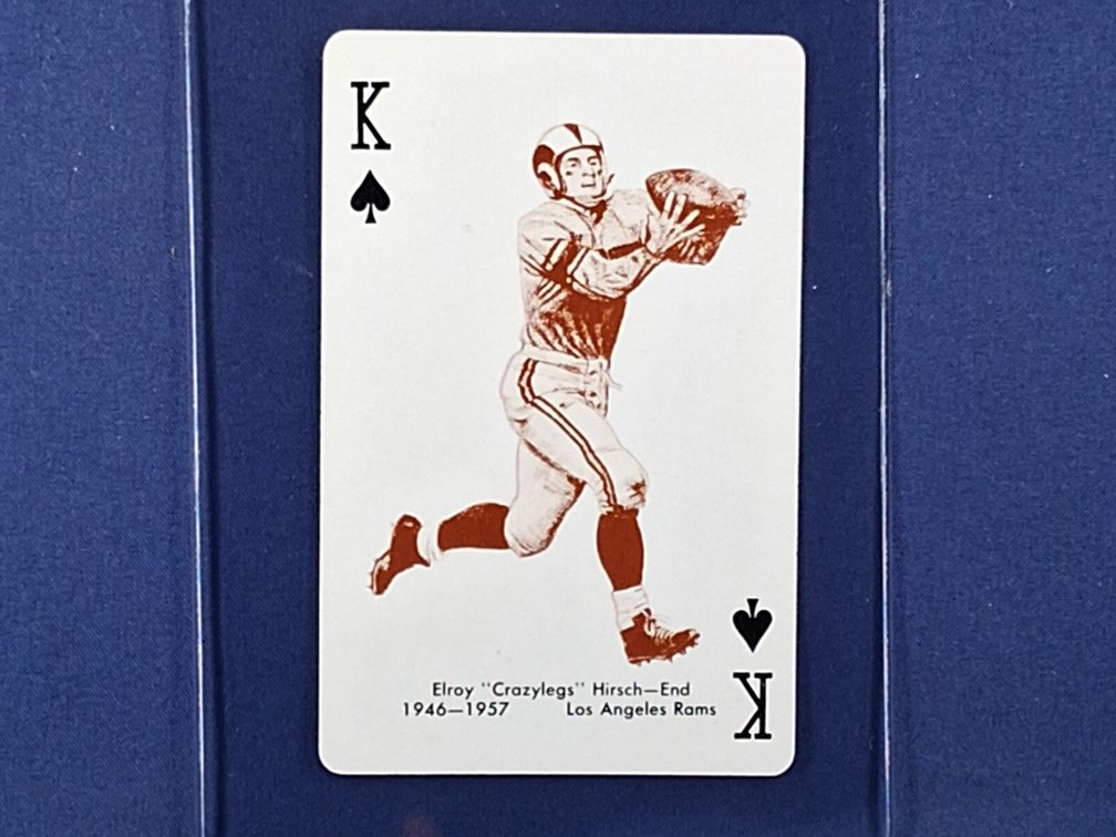 RARE 1963 Stancraft Elroy 'Crazylegs' Hirsch - Los Angeles Rams Wisconsin Badgers