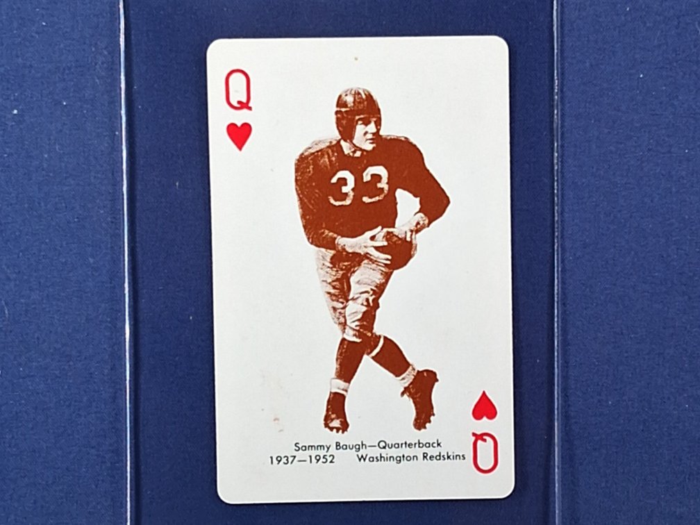 RARE 1963 Stancraft Sammy Baugh - Washington Redskins TCU Texas Christian Horned Frogs