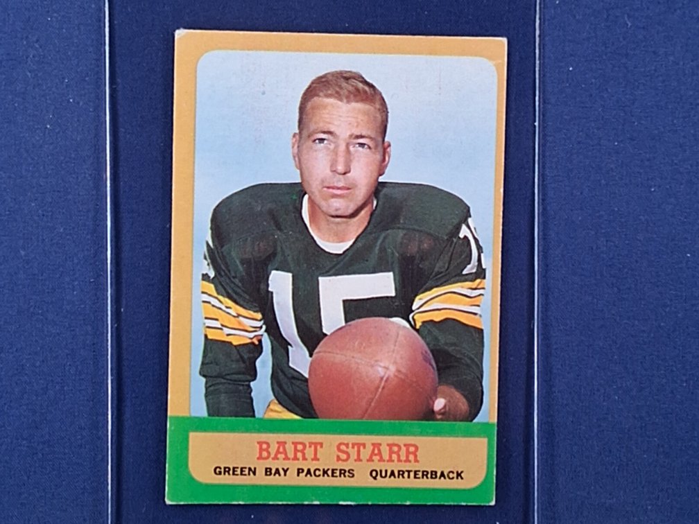 1963 Topps #86 Bart Starr - Green Bay Packers Alabama Crimson Tide
