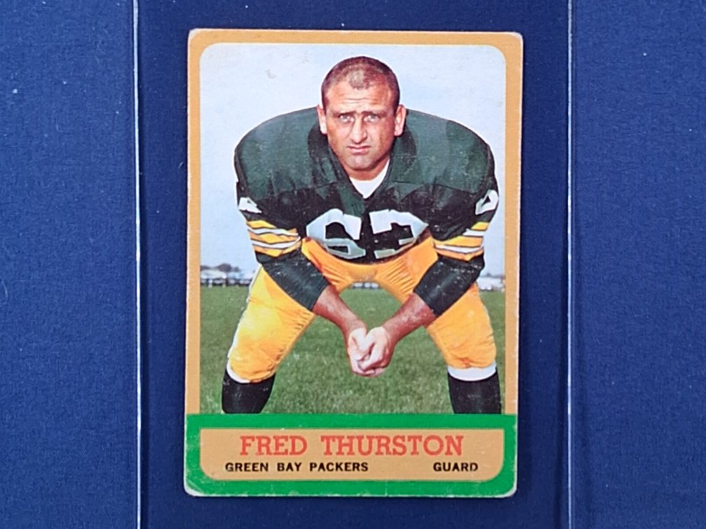 1963 Topps #90 Fred Fuzzy Thurston - Green Bay Packers